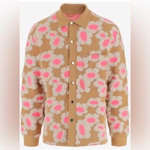 Jacquemus Floral Patterned Long-Sleeved Shirt